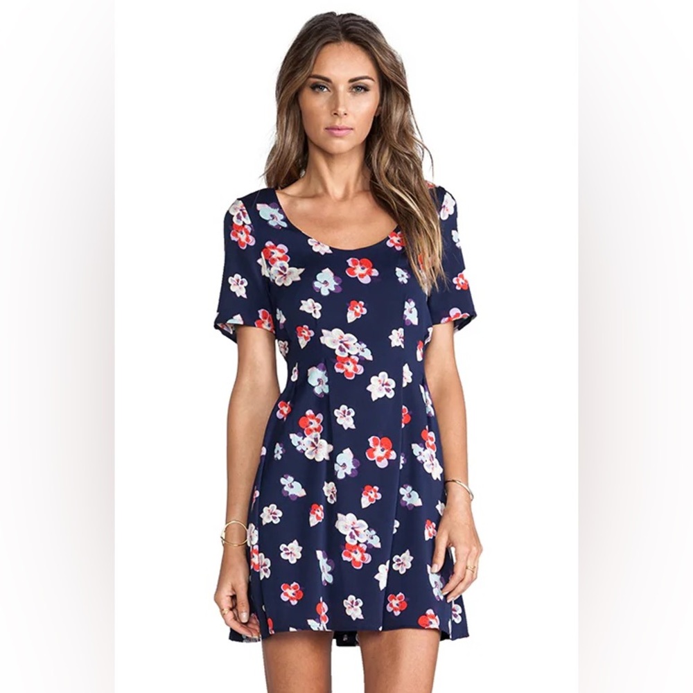 MinkPink Sherbet Floral Spring Lined Mini Dress
